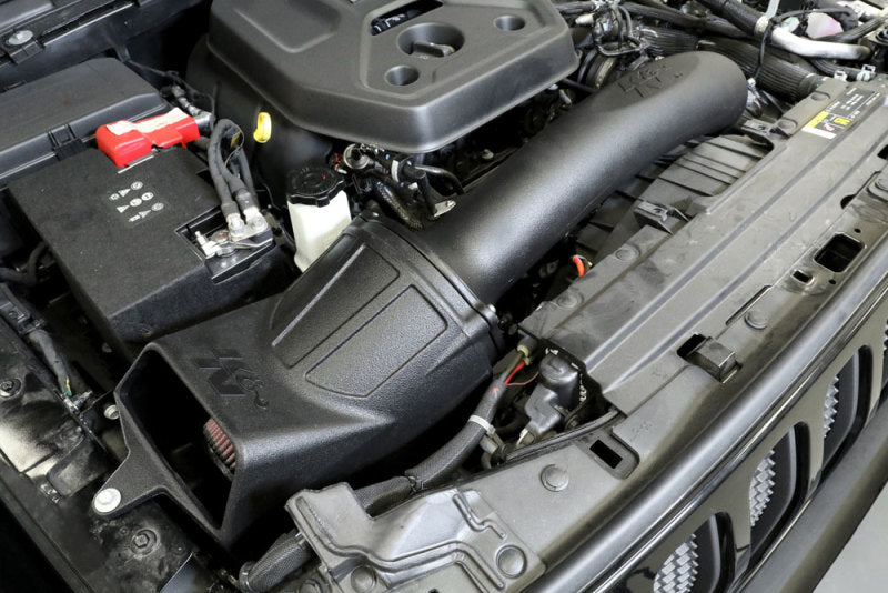 K&N Jeep Wrangler JL 2.0L L4 F/I Turbo Performance Intake Kit