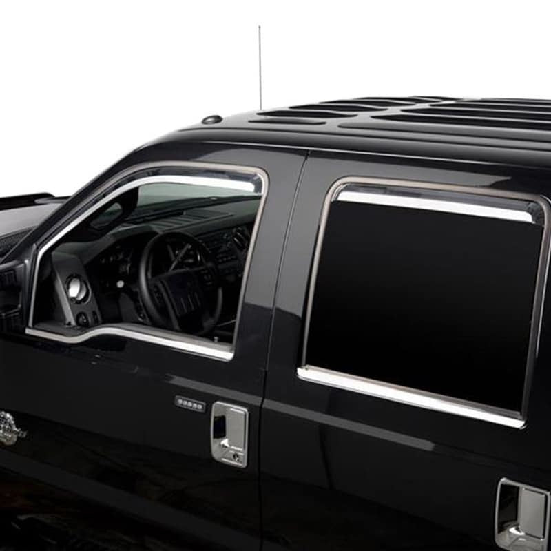 Putco Chevrolet Tahoe (Front Only) Element Chrome Window Visors