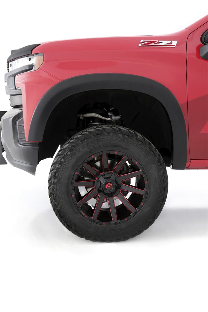 Lund Chevy Silverado 1500 SX-Sport Smooth Elite Series Front Fender Flares - Black (2 Pc.)