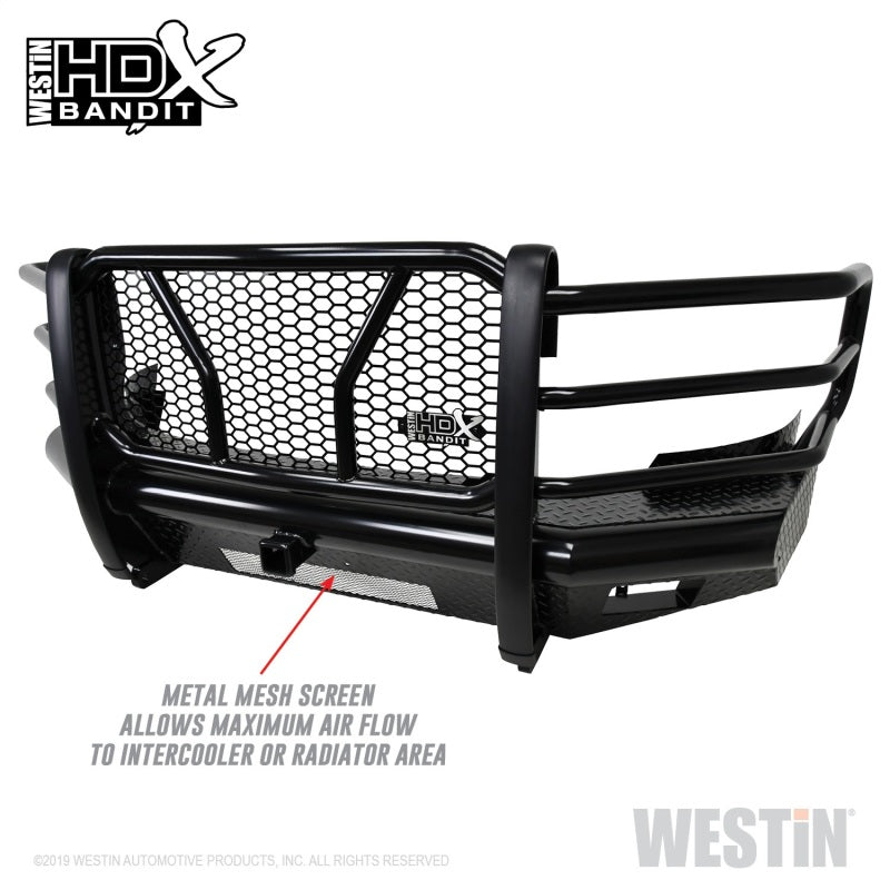 Westin 11+ Chevrolet Silverado 2500/3500 HDX Bandit Front Bumper - Blk