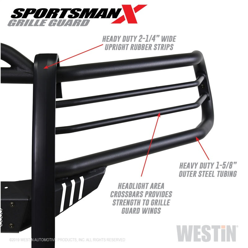 Westin 14+ Toyota 4Runner (Excl. Limited) Sportsman X Grille Guard - Textured Black