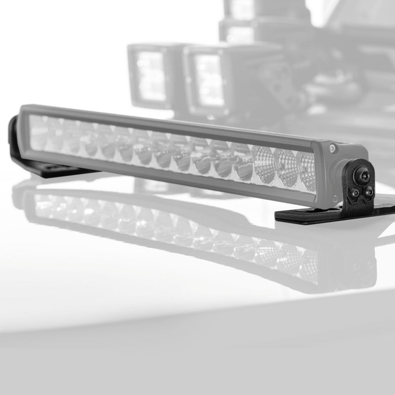 Go Rhino Jeep Wrangler JL/JLU/Gladiator JT Light Mount - 20in Single Row