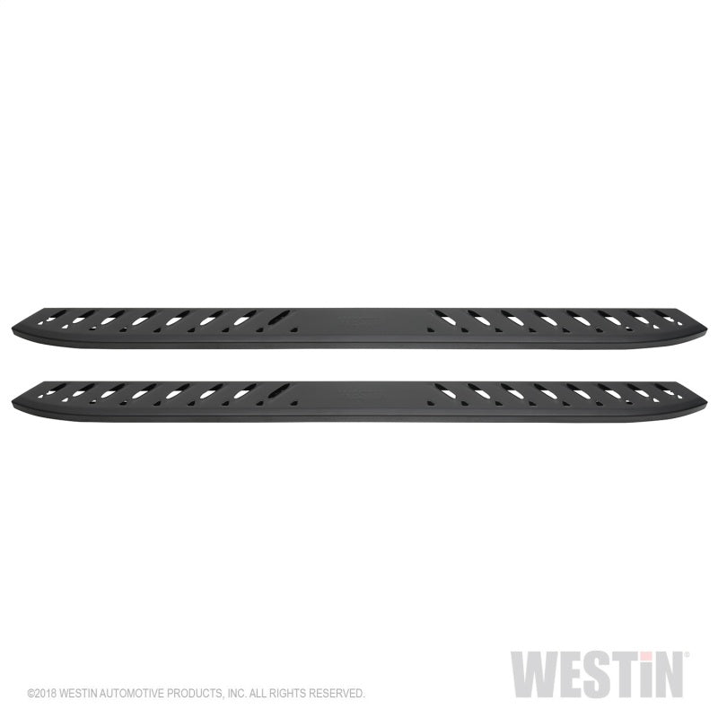 Westin Chevrolet Silverado/Sierra 1500 Crew Cab Thrasher Running Boards - Textured Black