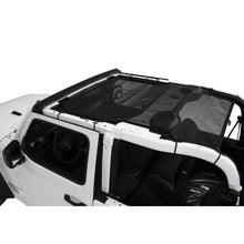Load image into Gallery viewer, Rampage Jeep Wrangler(JL) Sport 2-Door Mesh Shade Top - Black