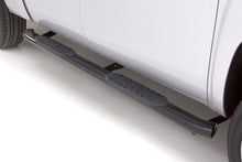 Load image into Gallery viewer, Lund Ford F-250 Super Duty Std. Cab 5in. Oval Curved Steel Nerf Bars - Black