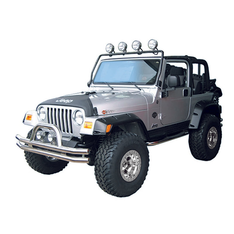 Rugged Ridge 97-06 Jeep Wrangler TJ Black Full Frame Light Bar