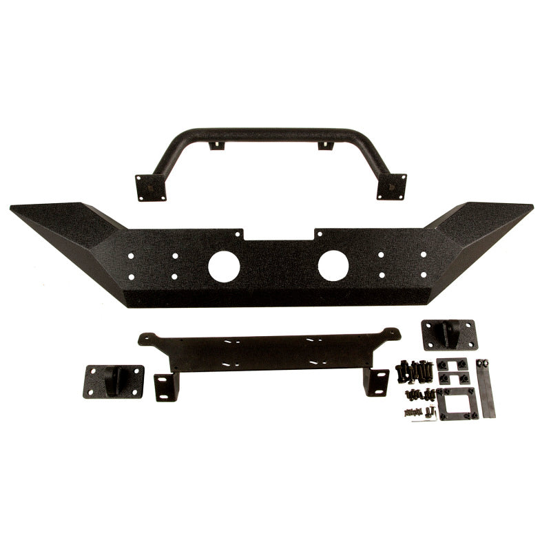Rugged Ridge Spartan Front Bumper HCE W/Overrider Jeep Wrangler JK