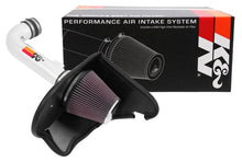 Load image into Gallery viewer, K&amp;N Chevy Camaro 3.6L Silver Typhoon Short Ram Intake