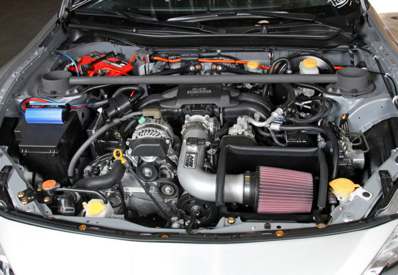 K&N Subaru BRZ 2.0L / 13 Scion FR-S 2.0L Silver 69 Series Typhoon Intake
