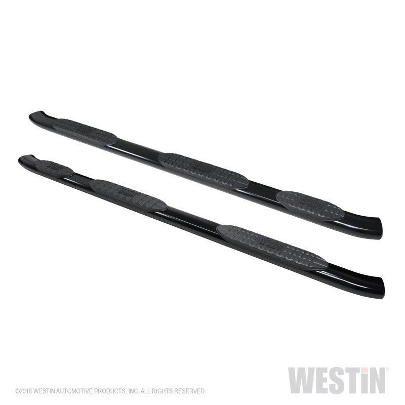 Westin 19+ RAM 1500 Quad Cab 6.5ft Bed (Excl. Classic) PRO TRAXX 5 Oval W2W Nerf Step Bars - Blk