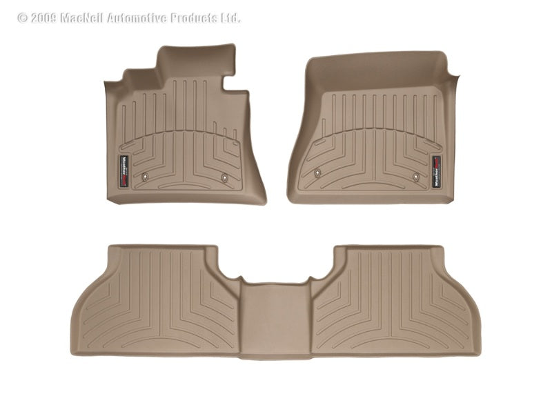 WeatherTech Nissan Altima Coupe Rear FloorLiner - Tan
