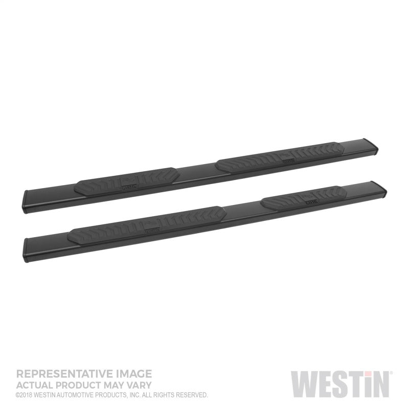 Westin Chevrolet Silverado/Sierra 1500 Crew Cab R5 Nerf Step Bars - Black