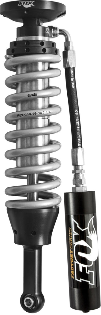 Fox 15+ Ford F-150 4WD 2.5 Factory Series 5.5in. Remote Reservoir Coilover Shock Set / 0-2in. Lift