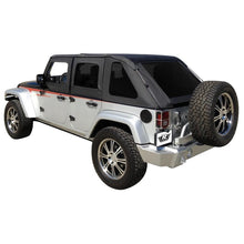 Load image into Gallery viewer, Rampage Jeep Wrangler(JK) Unlimited Frameless Soft Top Kit - Black Diamond
