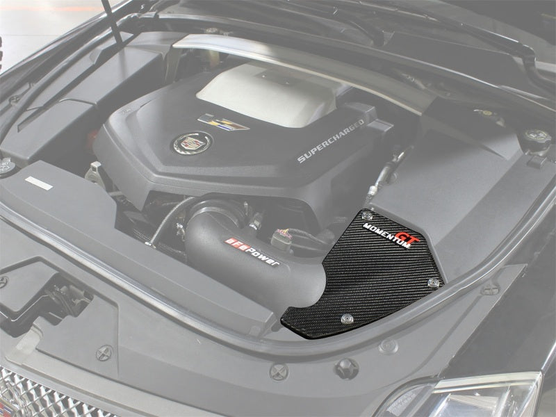 aFe Momentum GT Carbon Fiber Intake System Housing Cover 09-15 Cadillac CTS-V V8-6.2L (sc)