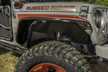 Load image into Gallery viewer, Rugged Ridge Inner Fender Liners Frnt Aluminum Black Jeep Wrangler JL