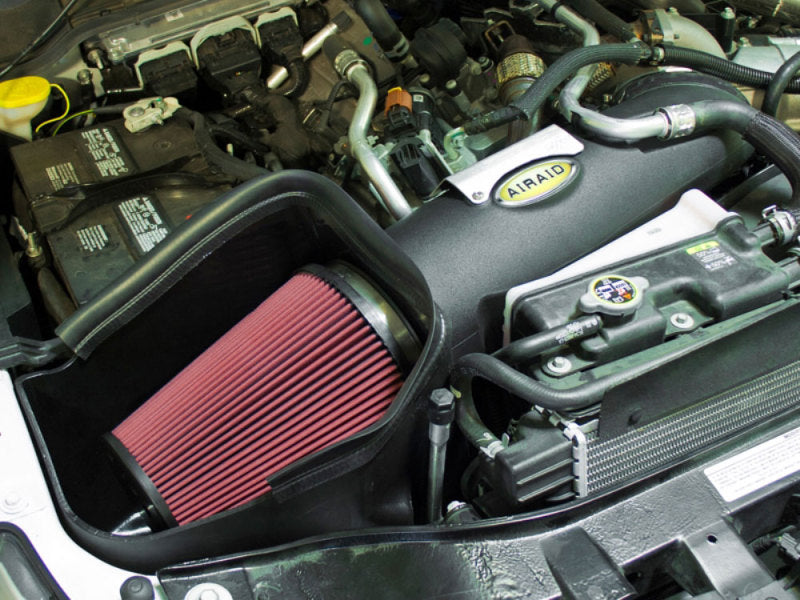 Airaid 11-16 Ford F-250/350/450/550 Super Duty 6.7L MXP Intake System w/ Tube (Oiled / Red Media)