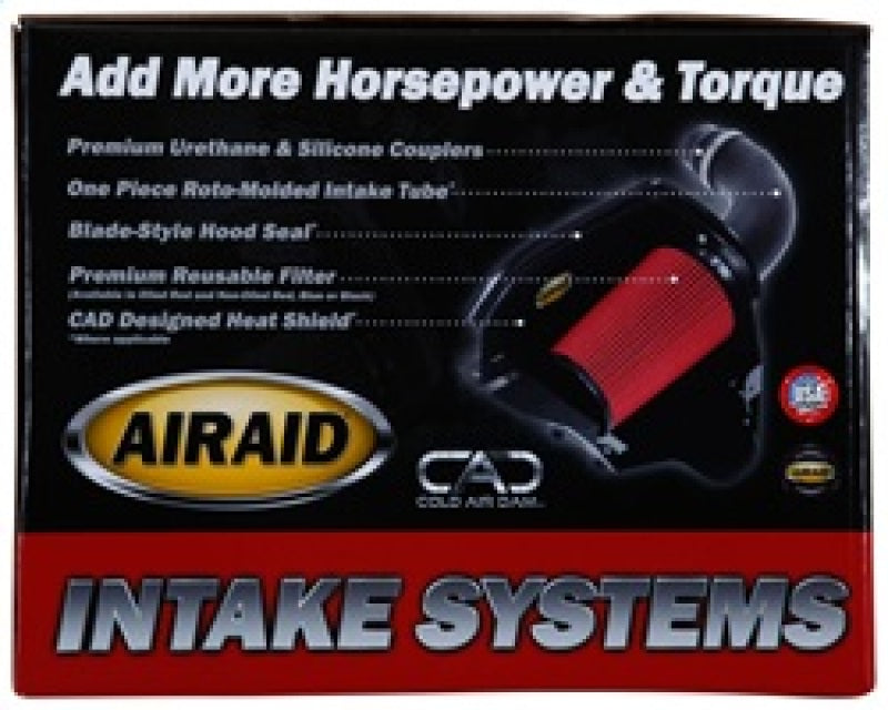 Airaid 2019+ Dodge Ram 1500 5.7L F/I Airaid Jr Intake Kit - Dry / Red Media