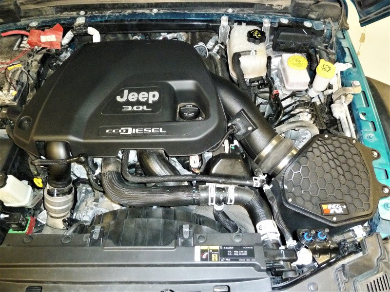 K&N Jeep Wrangler V6-3.0L DSL Aircharger Performance Intake