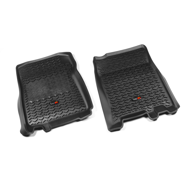 Rugged Ridge Floor Liner Front Black Ford F-150 Regular / Extended Cab