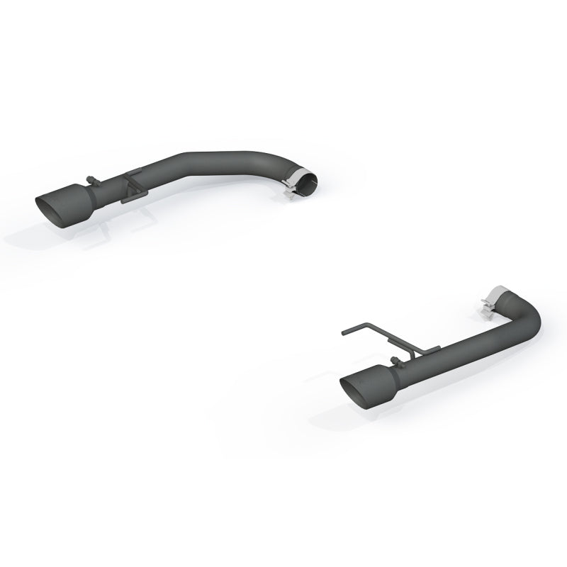 MBRP Ford Mustang GT 5.0 2-1/2in Axle Back Kit - Black Coated 4in OD Tips Included
