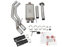 Load image into Gallery viewer, aFe Rebel Exhausts 3in SS Cat-Back 2015+ Ford F-150 EcoBoost V6 2.7/3.5L V8 5.0L w/ Black Tips