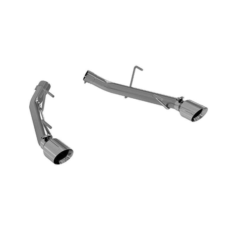 MBRP Ford Mustang GT Dual Axle Back Muffler Delete