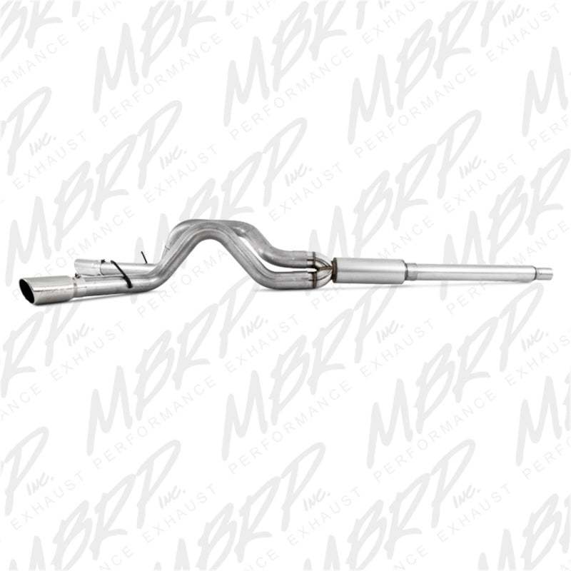 MBRP Ford F-250/350 V-10 Cat Back 4 Dual Split Side