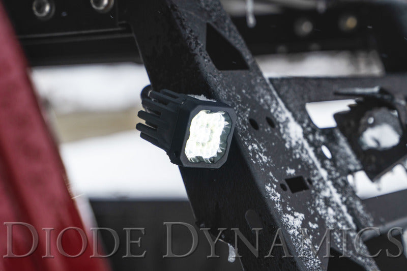 Diode Dynamics Stage Series C1 LED Pod Pro - White Flood Standard RBL Each