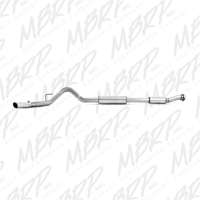 MBRP Ford F150 SVT Raptor 6.2L EC-SB/CC-SB 3.5in Cat Back Single Exit Alum Exhaust System