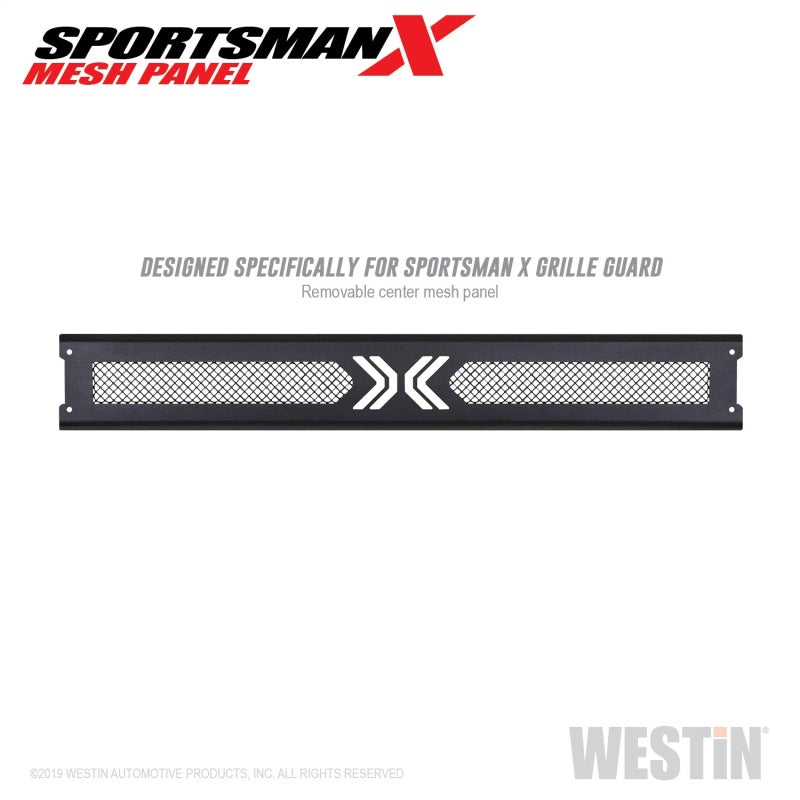 Westin 16+ Chevrolet Silverado / 09-18 RAM 1500 Sportsman X Mesh Panel - Tex. Blk