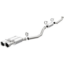 Load image into Gallery viewer, MagnaFlow CatBack 17-18 Honda Civic L4 1.5LGAS Dual Exit Polished Stainless Exhaust