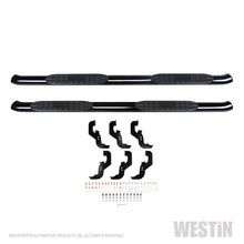 Load image into Gallery viewer, Westin Chevrolet Silverado/Sierra 1500 Crew Cab Non LD PRO TRAXX 4 Oval Nerf Step Bars - Black
