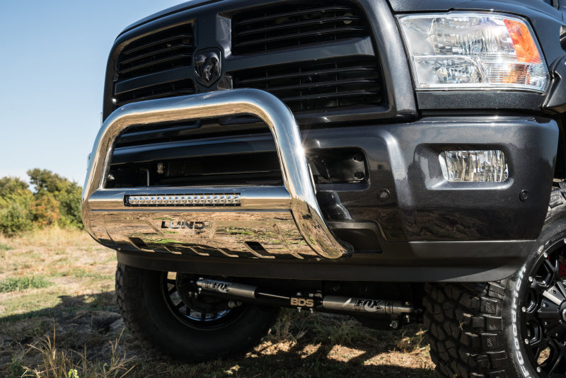 Lund GMC SIERRA 2500 HD BULL BAR W/ LIGHT & WIRING Stainless Steel
