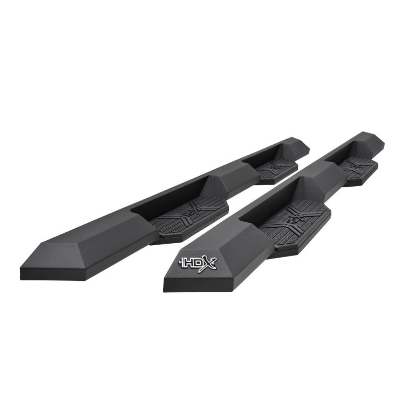 Westin 19+ Chevrolet Silverado 1500 DC HDX Xtreme Nerf Step Bars - Tex. Blk