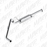 MBRP Dodge Ram Hemi 1500 5.7L SC/CC-SB Cat Back Single Side AL P Series Exhaust