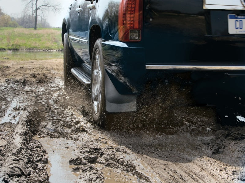 WeatherTech Ford F-Series Super Duty No Drill Mudflaps - Black