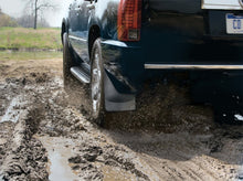 Load image into Gallery viewer, WeatherTech 07-13 Chevrolet Silverado No Drill Mudflaps - Black