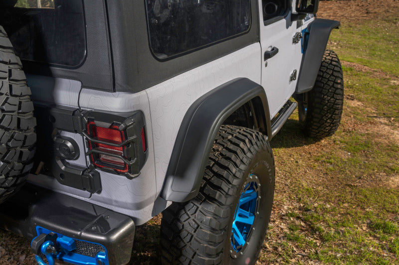 Rugged Ridge Max Terrain Fender Flare Set F & R Jeep Wrangler JL