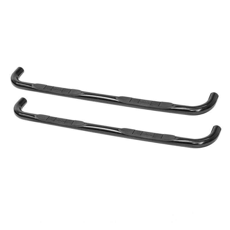 Westin Chevy Silverado 25/3500 Dbl Cab (Body Mount) E-Series 3 Nerf Step Bars - Black