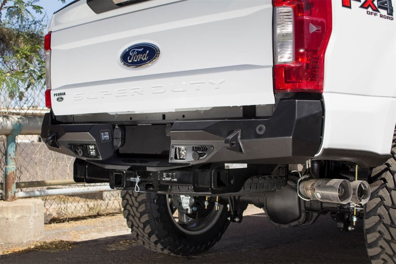 Addictive Desert Designs 17+ Ford F-250 Raptor Stealth Fighter Rear Bumper w/ Backup Sensor Cutout