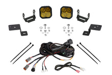 Load image into Gallery viewer, Diode Dynamics 21-22 Ford F-150 SS3 Stage Series Backlit Ditch Light Kit - Yellow Pro Combo