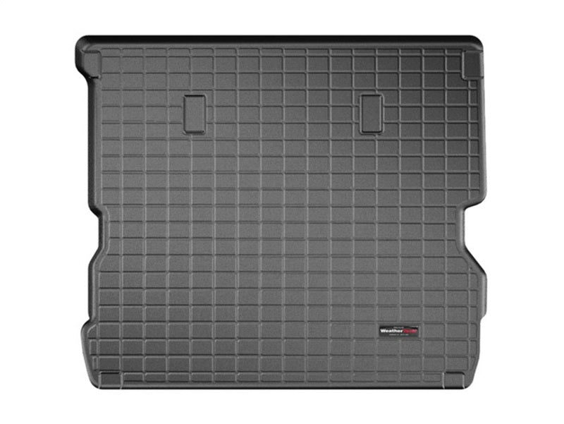 WeatherTech 2017+ Land Rover Discovery Cargo Liner - Black (w/ 4 Zone Climate Control)