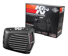 Load image into Gallery viewer, K&amp;N Street Metal Intake System for Harley Davidson Touring Models - Shaker Black