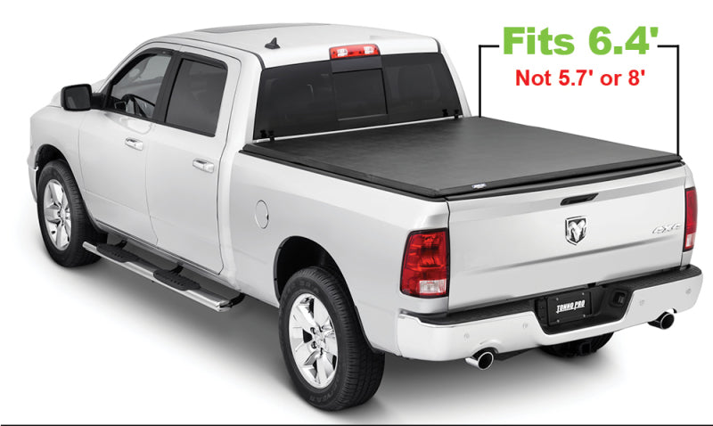 Tonno Pro 02+ Dodge RAM 1500 6.4ft Fleetside Hard Fold Tonneau Cover