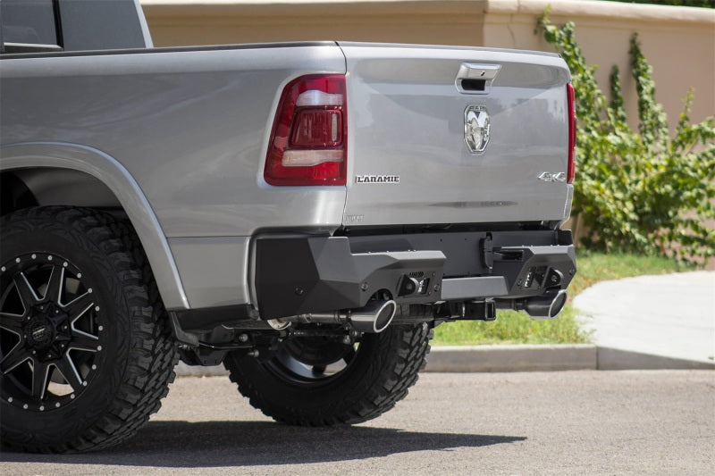 Addictive Desert Designs 2019+ Ram 1500 Hammer Stealth Fighter Rear Bumper w/ 6 Sensor Cutouts
