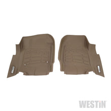 Load image into Gallery viewer, Westin 2017-2018 Ford Super Duty Regular/Super/Crew Cab Wade Sure-Fit Floor Liners Front - Tan