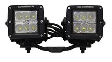 Load image into Gallery viewer, Go Rhino Jeep Wrangler JL/JLU/Gladiator JT Light Mount - Two 3in Cubes