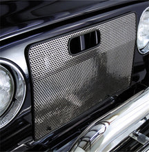 Load image into Gallery viewer, Rugged Ridge Jeep Wrangler Stainless Steel Radiator Bug Shield