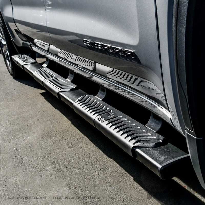 Westin Chevrolet Silverado/Sierra 1500 Crew Cab (6.5ft) R5 Modular Nerf Step Bars - Black
